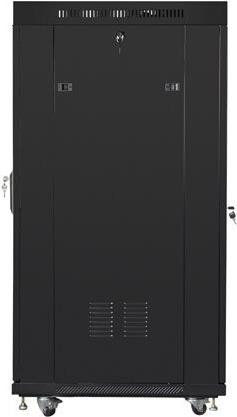 Lanberg FF01-8015-23BL Rack 15U Freistehendes Gestell Schwarz (FF01-8015-23BL)