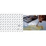 CANSON Aquarellpapier "Montval", 300 g/qm, 500 x 650 mm naturweiß, mit Trockenprägung, Oberfläche: satiniert, - 10 Stück (C518412001)