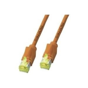 EFB-Elektronik RJ45 Patchkabel Cat.6A S/FTP LSZH Draka UC900 TM31 orange 3m Hersteller: EFB Elektronik (K8560OR.3)