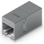 Ubiquiti Compact, inline RJ45 coupler cable extension. (UACC-RJ45-COUPLER-C6A)