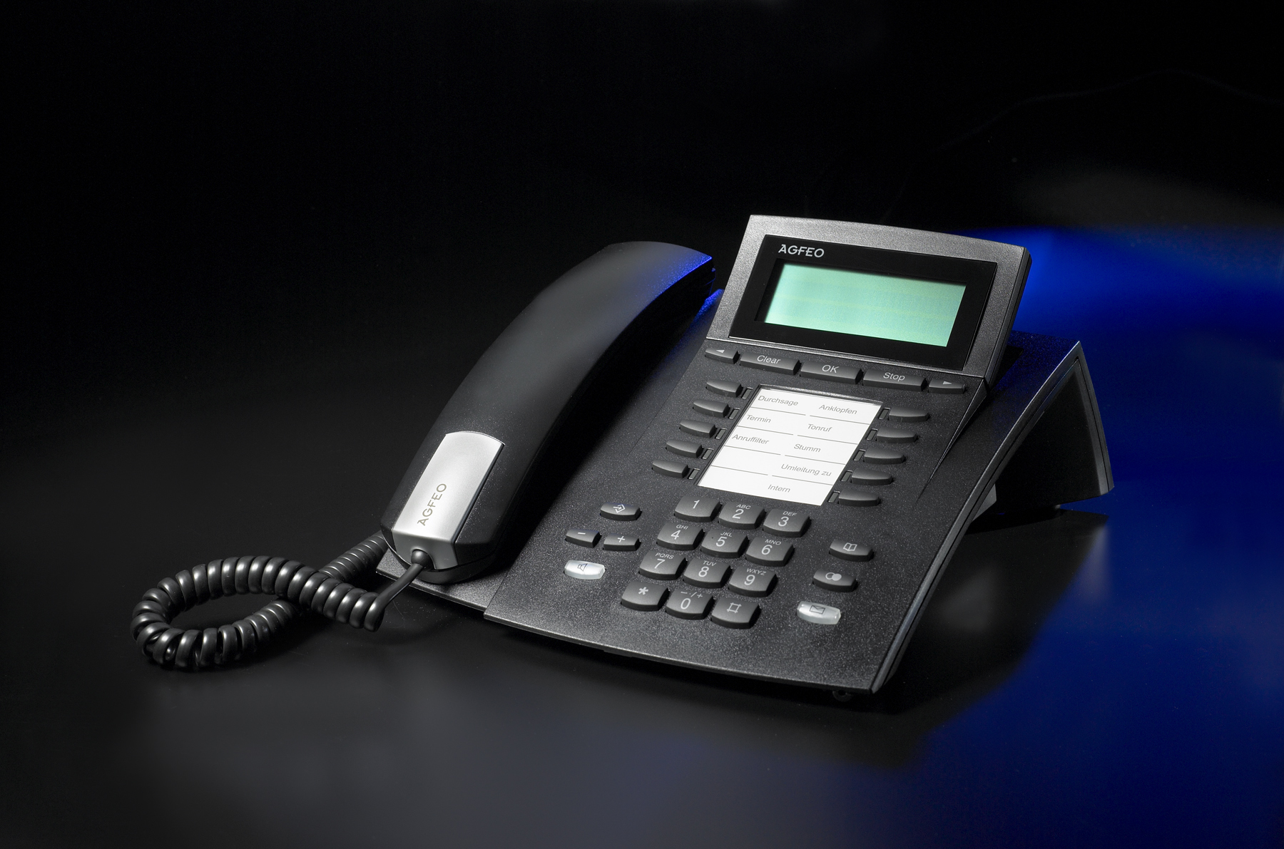 AGFEO ST 22 IP VoIP-Telefon Schwarz