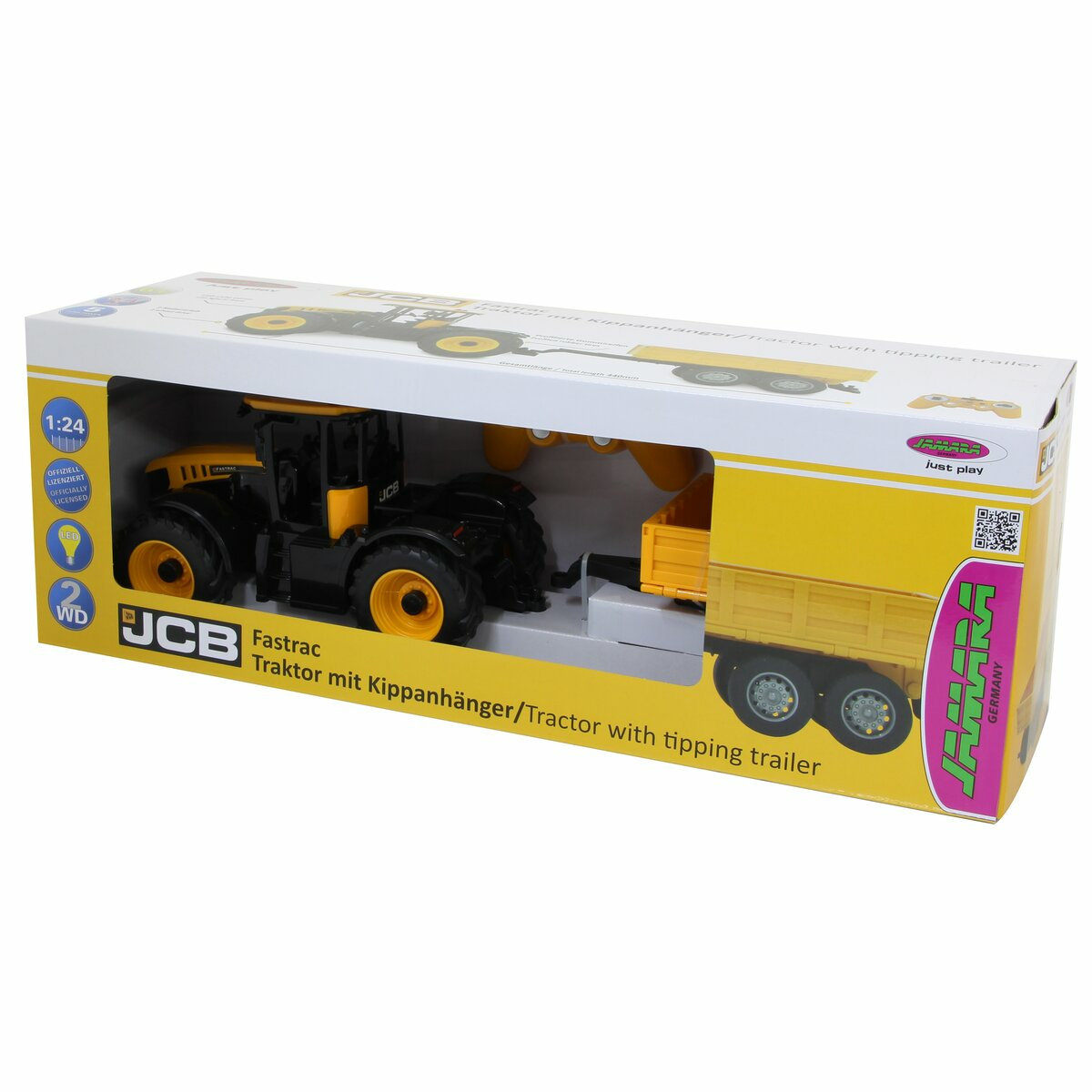 Jamara JCB Fastrac Traktor ferngesteuerte (RC) modell (405305)