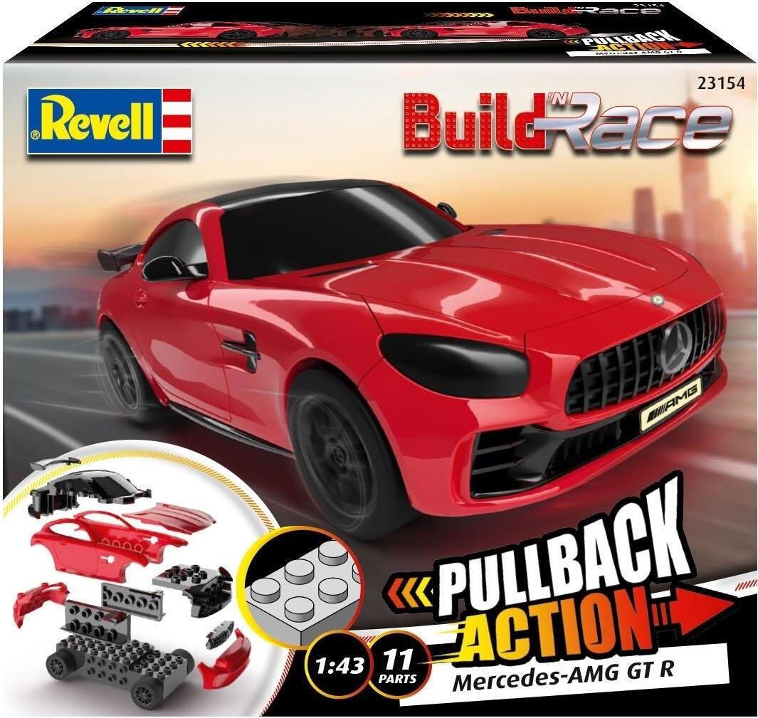 23154 Build'n Race Mercedes-AMG GT R rot Automodell Bausatz 1 43 (23154)