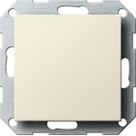 GIRA Blindabdeckung mit Tragring 026801 System 55 cremeweiss glänzend 026801 (026801)