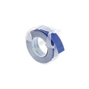 DYMO Prägeband 3D, 9 mm breit, 3 m lang, blau, glänzend für DYMO Engschrift-, DUAL- und PROFI-Präger - 1 Stück (S0898140)