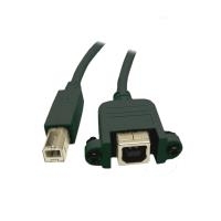 Verlängerung USB 2.0 Stecker B an Einbaubuchse B, 3m, Good Connections® (2511-3EB)