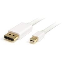 STARTECH.COM Mini DisplayPort zu DisplayPort Kabel 2m - Mini DisplayPort 1.2 Adapterkabel - 4K2K - S