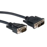 ROLINE DVI-VGA-Kabel, DVI (12+5) ST - HD15 ST 3,0m (11.04.5430)