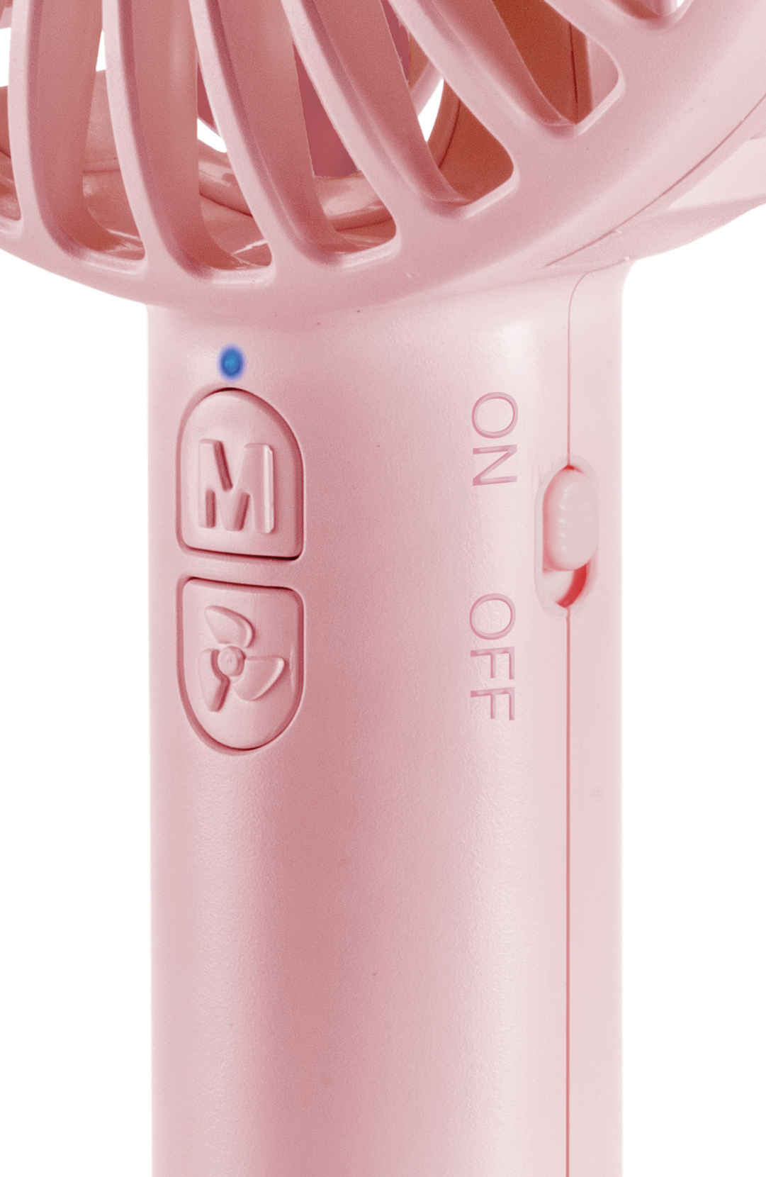 UNOLD Breezy II Handventilator 5 Geschwindigkeitsstufen Pink