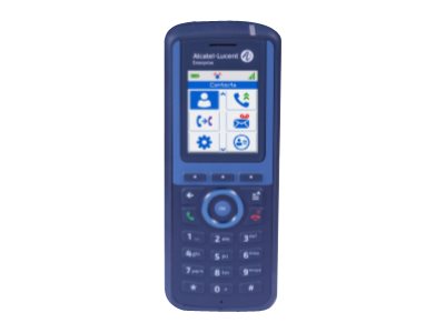 Alcatel-Lucent 8254 DECT Mobilteil inkl. Akku und Gürtelclip Blau
