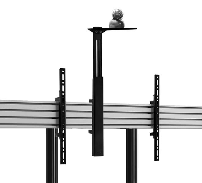 B-TECH BT8390-SA Montagearm 4 kg Schwarz