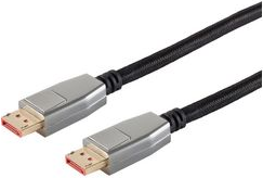 shiverpeaks PRO Serie II Displayport Anschlusskabel, 1,5 m Anschluss: 20-Pol Displayport-Stecker (BS20-20155)