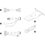 Lenovo ThinkSystem SR250 V3/ST250 V3 M.2 Cable Kit (4Z57A88898)