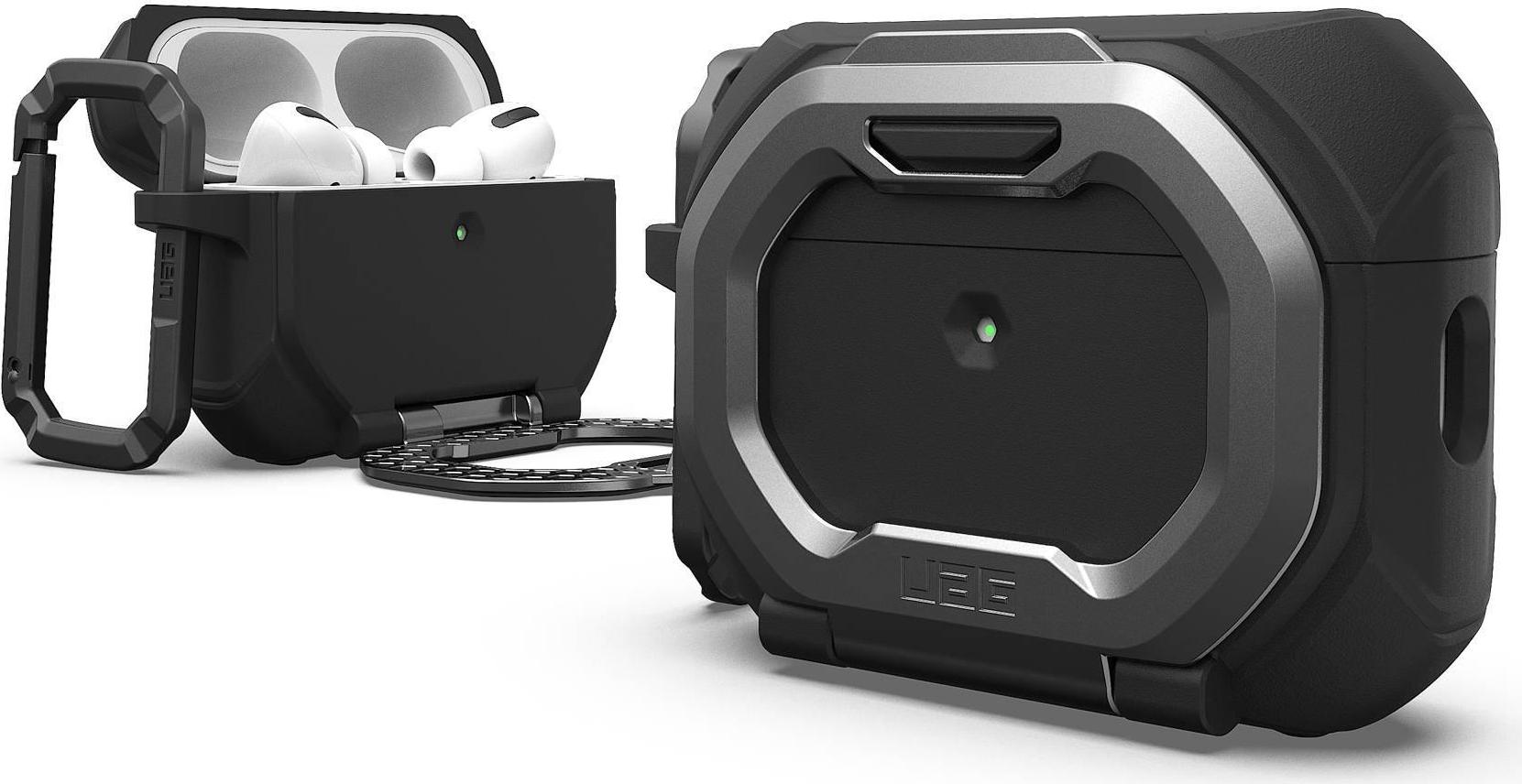 UAG Urban Armor Gear Monarch Case | Apple AirPods Pro 3 | schwarz/silber | 104131114034 (104131114034)