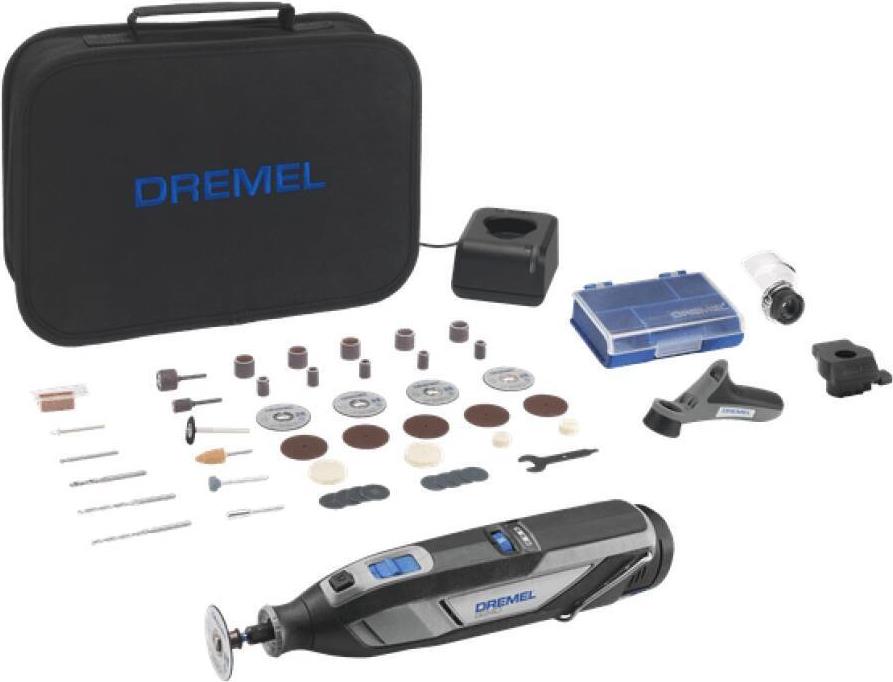 Dremel 8240-3/45 F0138240JF Akku-Multifunktionswerkzeug inkl. Akku, inkl. Ladegerät, mit Zubehör 12 V 2.0 Ah (F0138240JF)