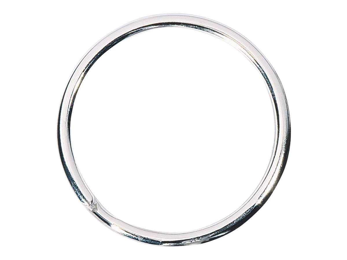 WEDO Schlüsselring 30 mm Polished Silver