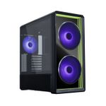 Lian Li LANCOOL 217 INF Midi-Tower - Tempered Glass, RGB, Schwarz/Holz (G99.LAN217INFX.00)