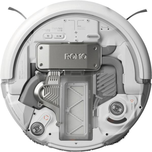 DJI ROMO A Saug-Wischroboter 25000 Pa 180 min Weiß