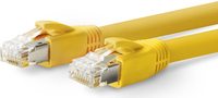 VivoLink PROCAT60 Netzwerkkabel 60 m Cat6a F/FTP (FFTP) Gelb (PROCAT60)