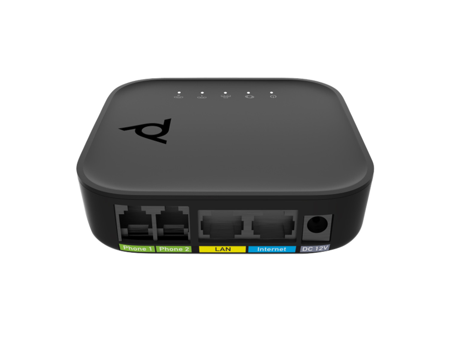 Poly ATA 402 VoIP-Telefonadapter Schwarz