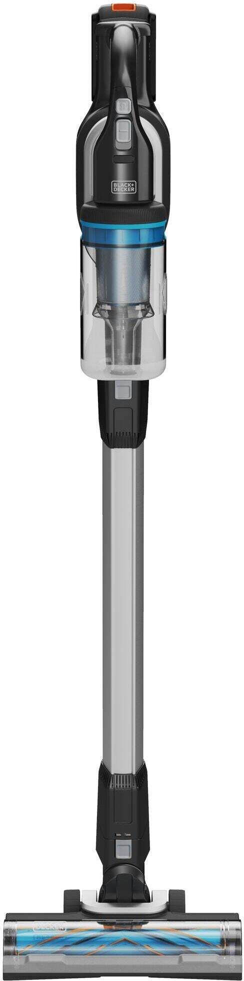 Black & Decker BHFEB520D1 2-in-1-Stabstaubsauger 20V Akku 56 min Schwarz/Transparent/Weiß