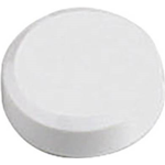 Maul Magnet MAULpro (Ø x H) 20 mm x 8 mm rund Weiß 20 St. 6176102 (6176102)