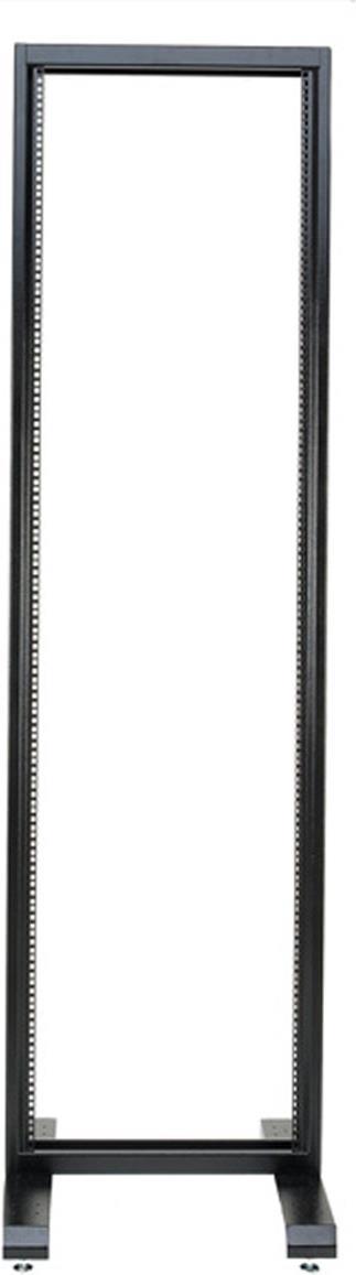 CONTEG RS-42 Profilrahmen 42 HE, ohne Standfuß, Schwarz