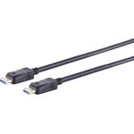 S/CONN maximum connectivity Displayportkabel-DisplayPort 2.0 Verbindungskabel, 8K, UHBR10, 1,5m (10-81155)