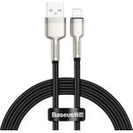 Baseus USB cable for Lightning Cafule 2.4A 1m (black) (CALJK-A01)