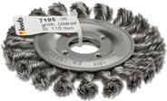 kwb AGGRESSO-FLEX® Scheibenbürsten, gezopfter HSS-Stahldraht für Einsatz mit Winkelschleifer 719536 1 St. (719536)