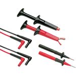 Fluke Sicherheits-Messleitungs-Set [ Lamellenstecker 4 mm - Lamellenstecker 4 mm] 1.50 m Schwarz, Rot TL220-1 (3971178)