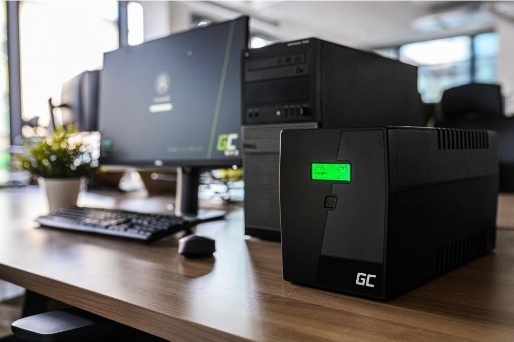 Green Cell Micropower 800VA USV 800 VA 480 W Schwarz
