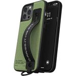 Diesel Handstrap Case Utility Twill Cover Black/Green, für Apple iPhone 12 Pro Max (44292)