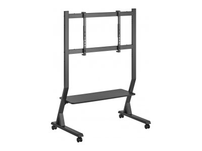 ART SD-22 Mobiler Displaywagen für LCD/LED 45-90" 60 kg VESA 800x400 mm Schwarz