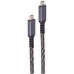 shiverpeaks BS14-75004 USB Kabel 1 m USB 3.2 Gen 2 (3.1 Gen 2) USB C Schwarz - Weiß (BS14-75004)