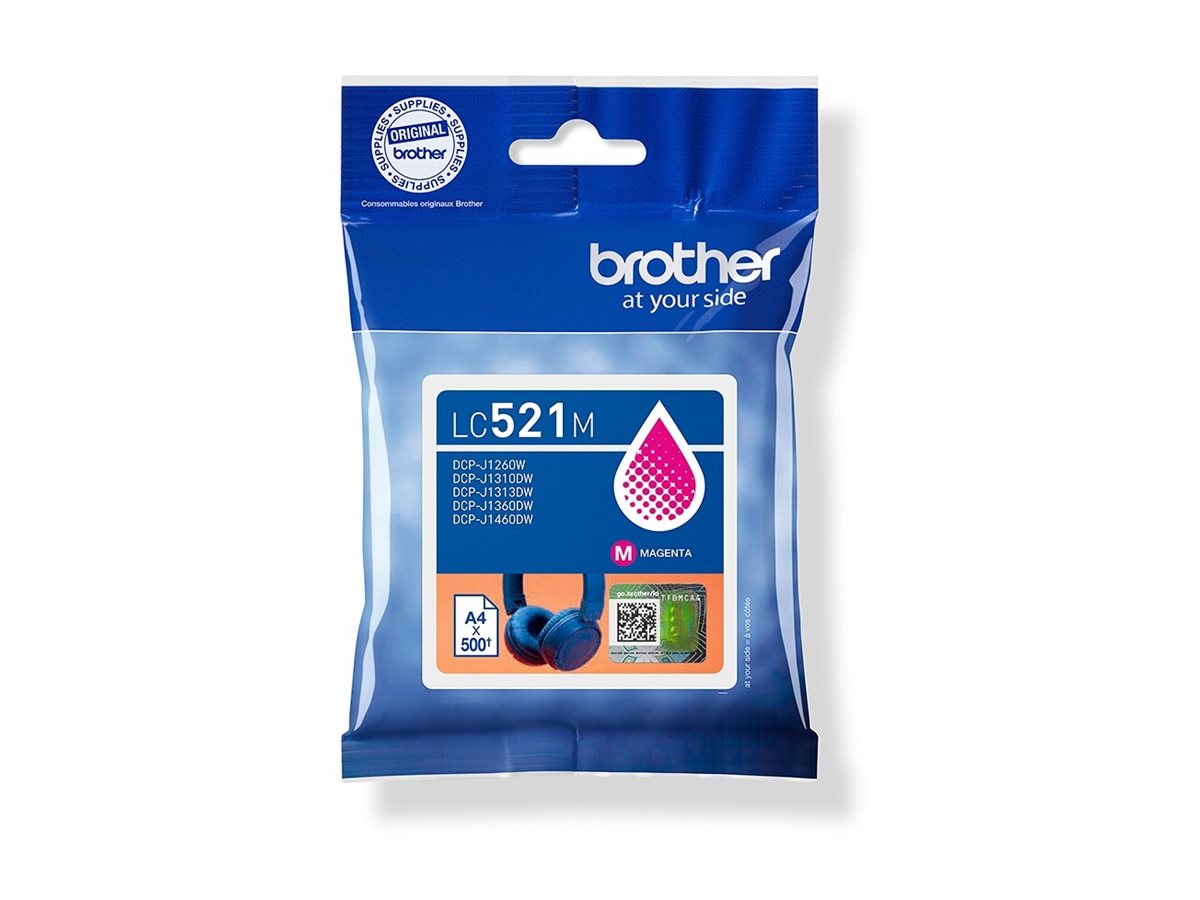 Brother LC521M Original Tintenpatrone Magenta