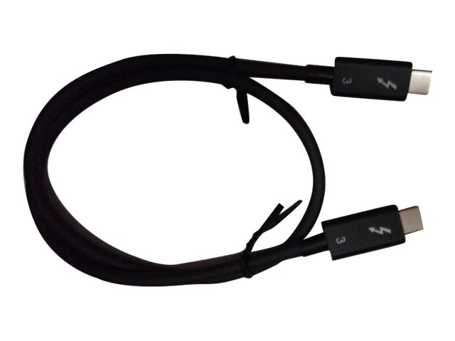 Lenovo Thunderbolt-Kabel 03X7134 Thunderbolt 3 USB Typ C 0,5 m Schwarz