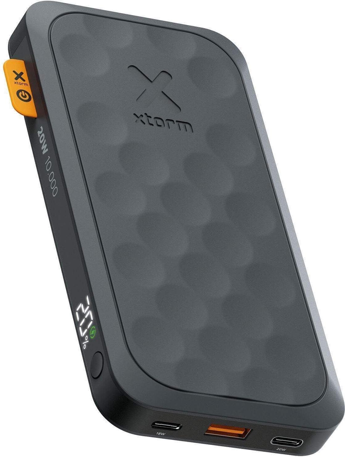 Xtorm Fuel Series 5 Powerbank | 10.000 mAh | 20W / PD / 2x USB-C / 1x USB-A | midnight schwarz | FS5101U (FS5101U)