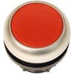Eaton (Moeller) Drucktaste flach,rt,rast.,blank M22-DR-R Farbe des Knopfes rot, Anzahl der Befehlsstellen 1, Bauform der Linse rund, Lochdurchmesser 22,3mm, Schutzart (IP), frontseitig IP67, Bauform des Knopfes flach, Schaltfunktion verrastend, Tastend, M (216617)