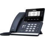Yealink SIP-T53W VoIP-Telefon mit Bluetooth 4.2, Wi-Fi und 12 Leitungen, Grau (geöffnet)