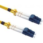 Newlink 5m OS2 LC-LC (Single Mode) Fibre optic cables use glass threads (fibres) to transmit data. These fibres transmit the data by using modulated light waves. Fibre cables are popular because they have a much greater bandwidth than the standard copper (FB2S-LCLC-050YD)