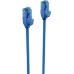 shiverpeaks!!! shiverpeaks®--Netzwerkkabel-Patchkabel cat. 6 U/UTP slim, blau 0,5m (BS08-22011)