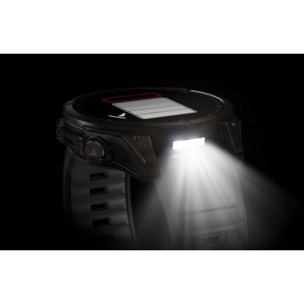 Garmin fenix 8 Sapphire 47 mm AMOLED Smartwatch Schwarz