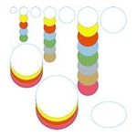 HERMA Haftetiketten für Druckmaschinen DP1 Ø 32 mm rund weiß Papier matt 5000 St. (2760)