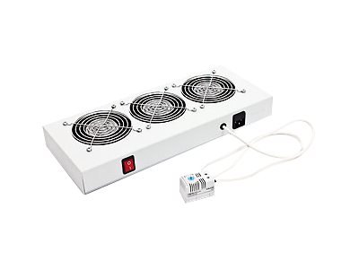 Triton RAC-CH-X26-X1 4U Rack-Kühleinheit, 3 Lüfter, 240V, Thermostat, Grau
