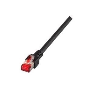 EFB-Elektronik RJ45 Patchkabel Cat.6 S/FTP LSZH schwarz 1m Hersteller: EFB Elektronik (K5515.1)