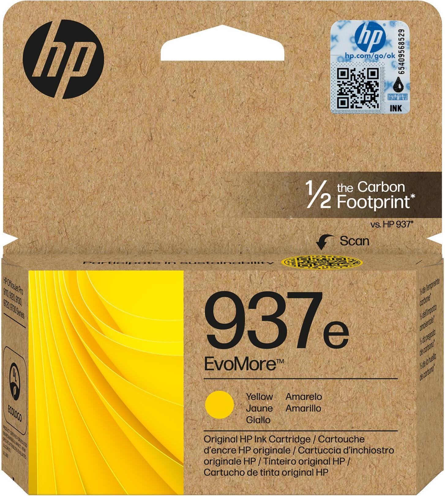 HP 937e EvoMore Gelb (4S6W8NE#SE1)