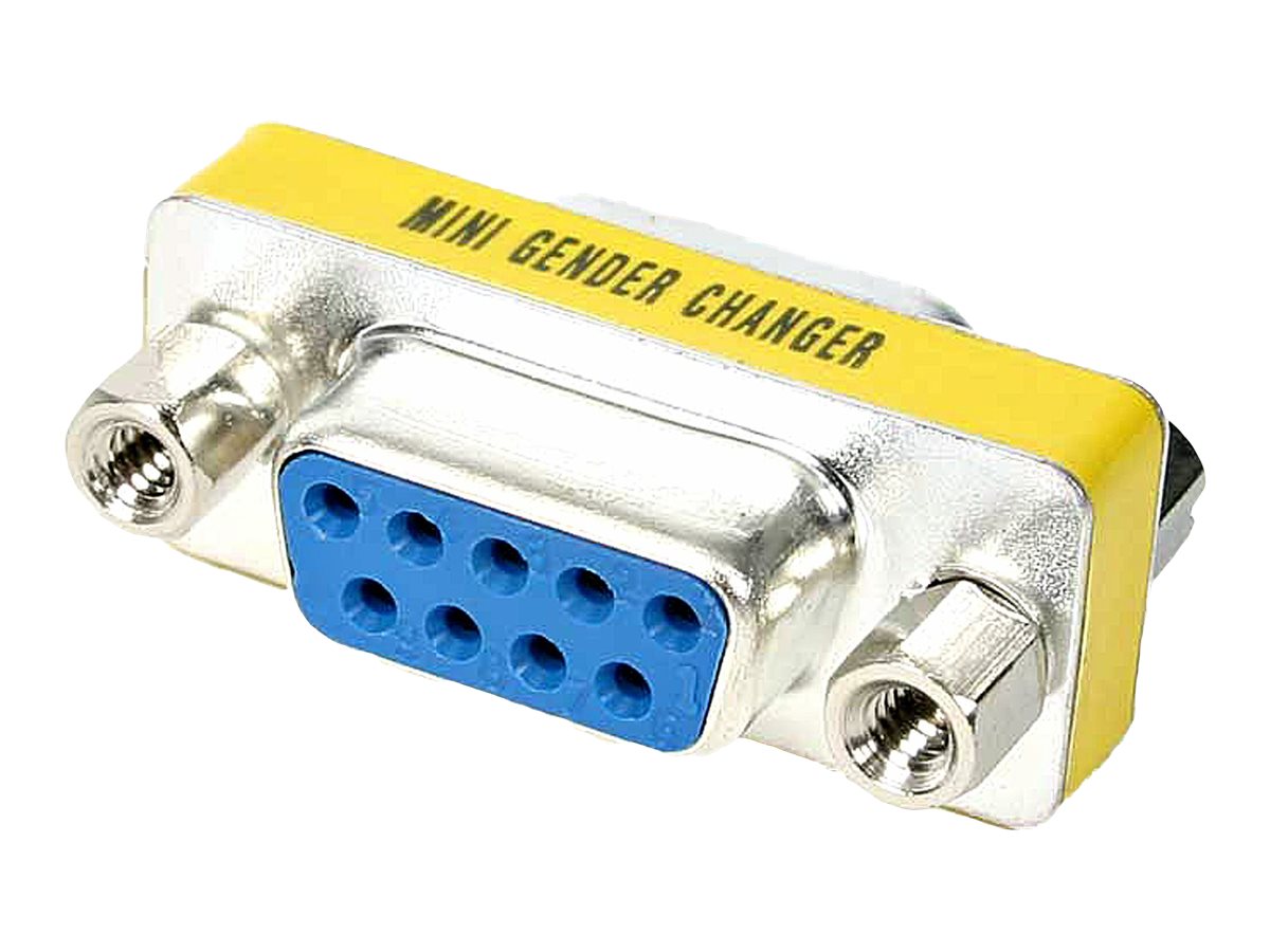 StarTech Slimline DB9 Serial Gender Changer F/F