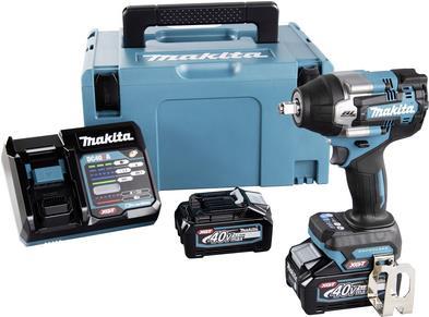 Makita TW007GM201 - Schlagschrauber - schnurlos - 4 Geschwindigkeiten - 1/2 -Vierkantantrieb - 1100 N·m - 2 Akkus, Ladegerät enthalten - 40 V (TW007GM201)