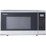 Sharp R270S. Geräteplatzierung: Über den Bereich, Produkttyp: Solo-Mikrowelle, Innenkapazität: 20 l. Kochprogramme: Pasta, Pizza, Popcorn, Kartoffel. Anschlusswert: 1200 W, AC Eingangsspannung: 230 V, AC Eingangsfrequenz: 50 Hz. Breite: 452 mm, Tiefe: 342 mm, Höhe: 262 mm (R270S)